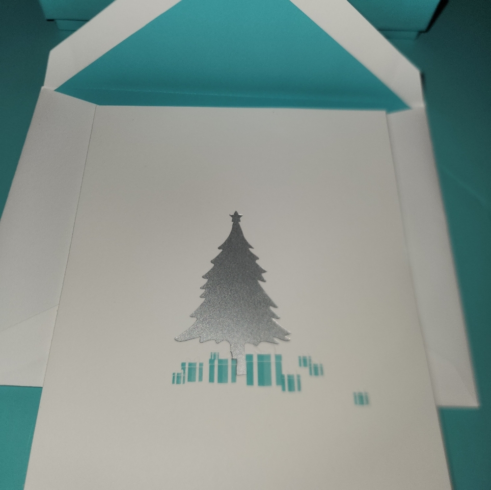 Tiffany and Co. Christmas Tree Cards